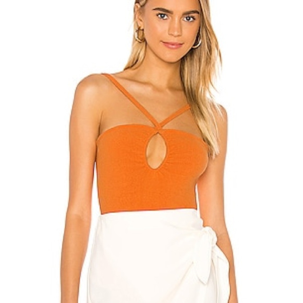 Deyton Bodysuit in Orange
RONNY KOBO